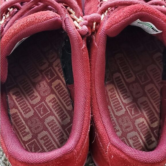 Puma Suede Brick Red Sneakers - Picture 4 of 6